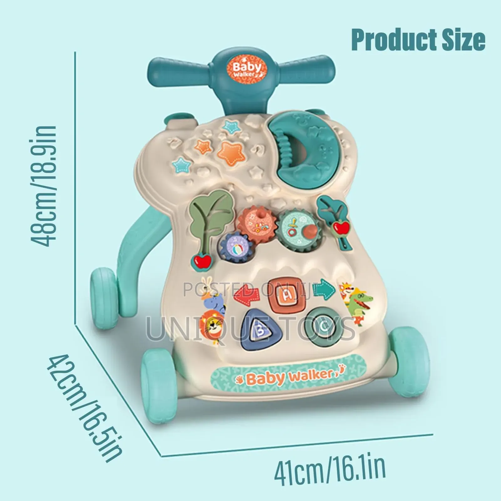 Multi-Functional Baby Walker Activity Center