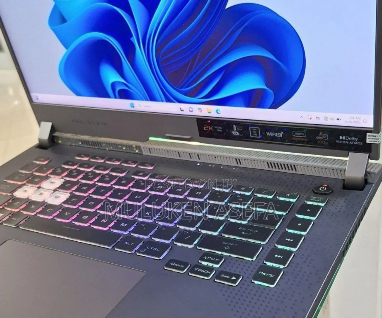 New Laptop Asus ROG Strix G15 16GB AMD Ryzen 9 SSD 1T