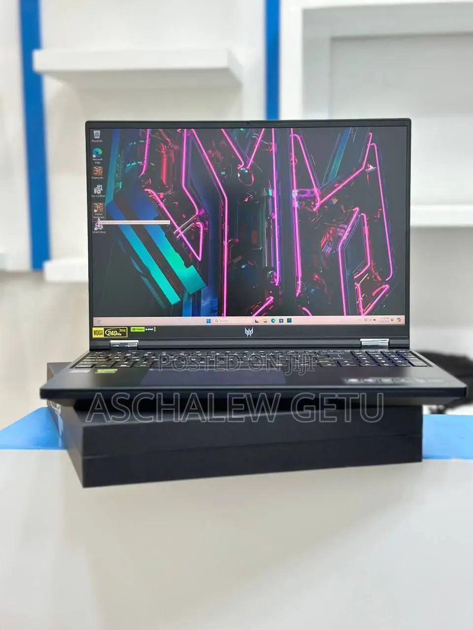 New Laptop Acer Predator Helios Neo 16 16GB Intel Core I9 SSD 1T