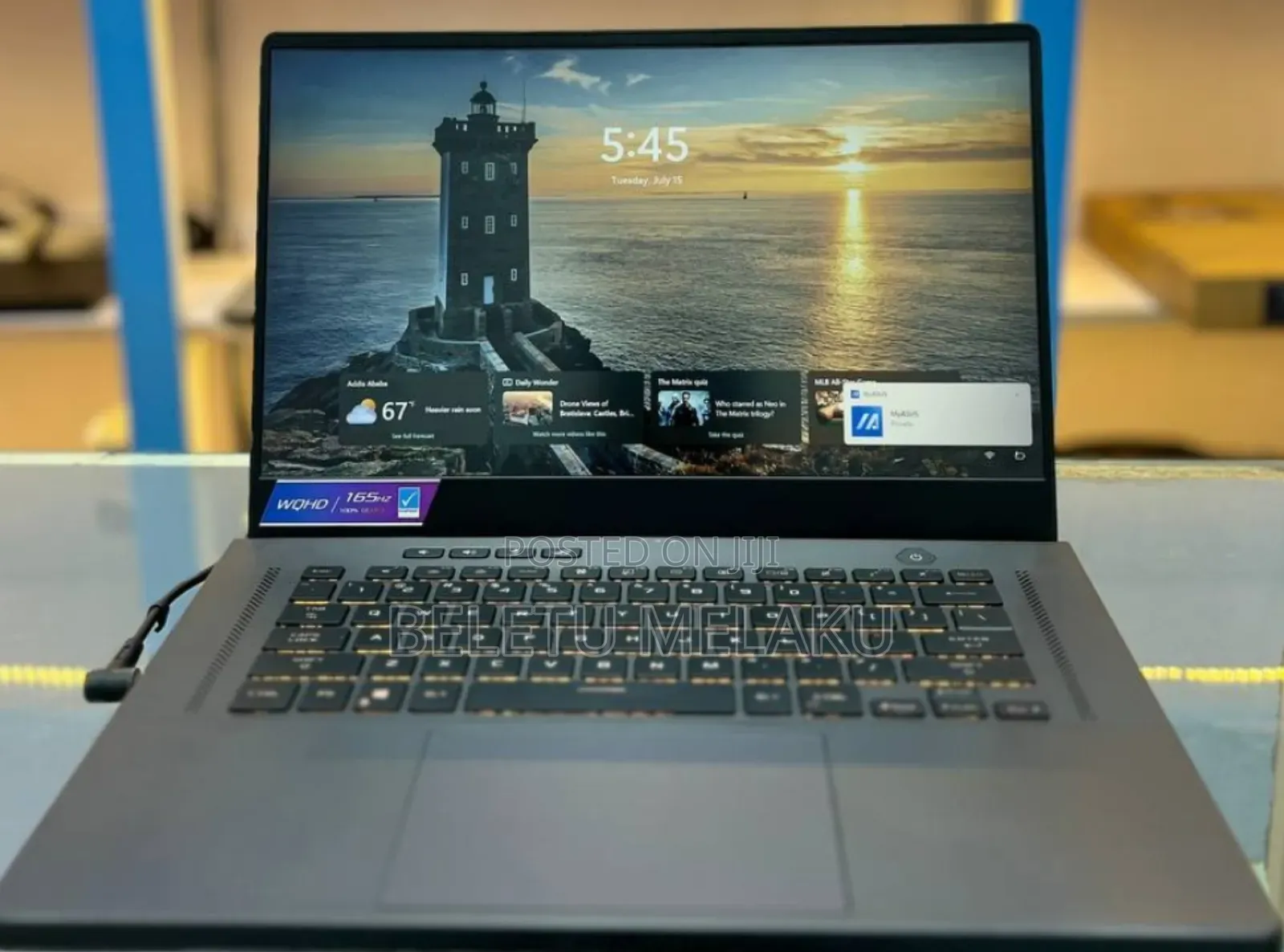 New Laptop Asus ROG Zephyrus G15 16GB AMD Ryzen 9 SSD 1T