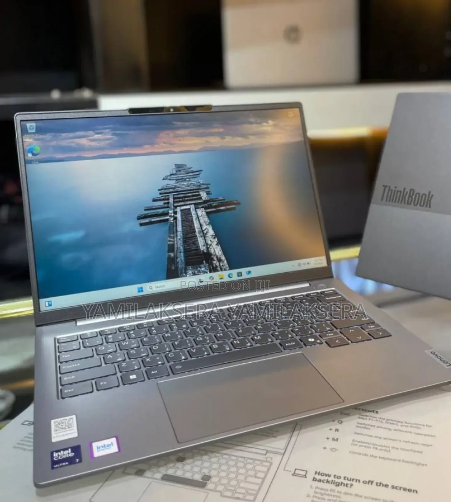 New Laptop Lenovo ThinkBook 15 24GB Intel Core Ultra 7 SSD 512GB