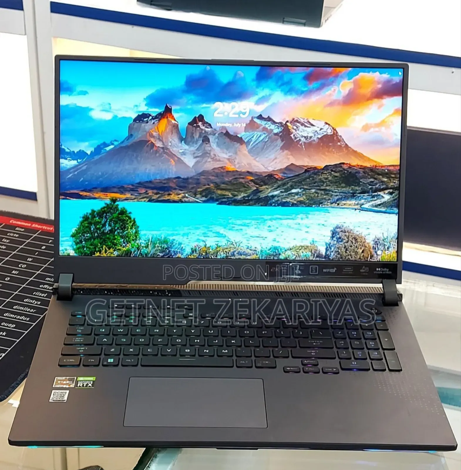 New Laptop Asus ROG Strix G15 16GB AMD Ryzen 9 SSD 1T