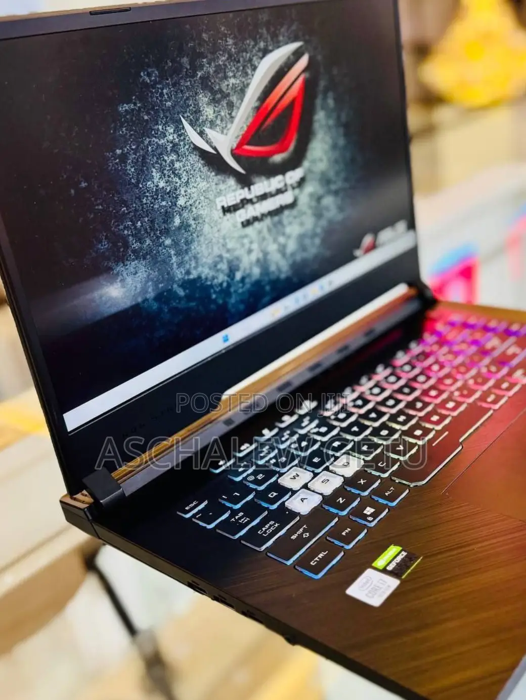 New Laptop Asus ROG Strix G15 16GB Intel Core I7 SSD 1T