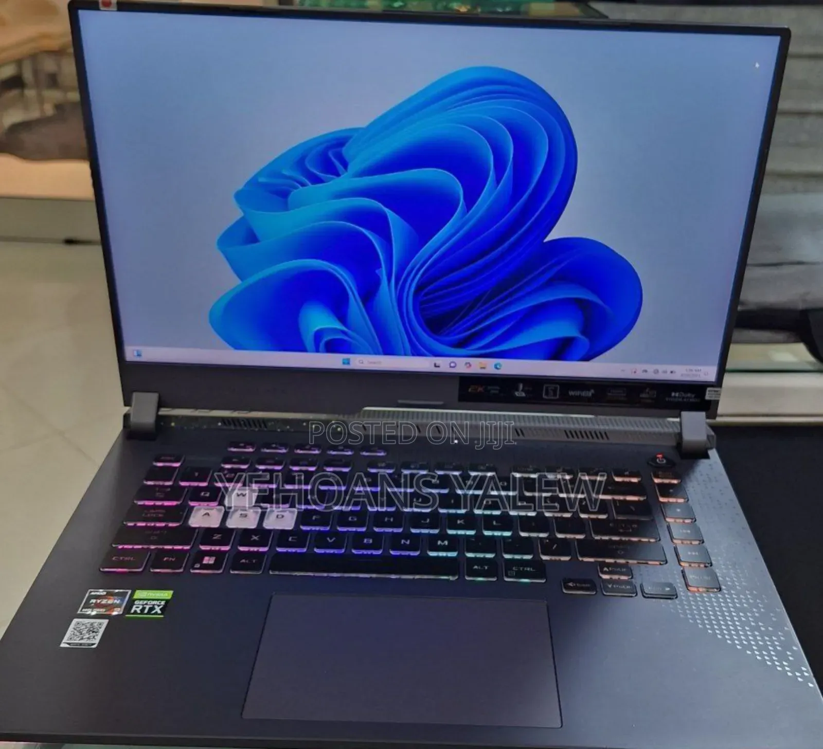 New Laptop Asus ROG Strix G15 16GB AMD Ryzen 9 SSD 1T