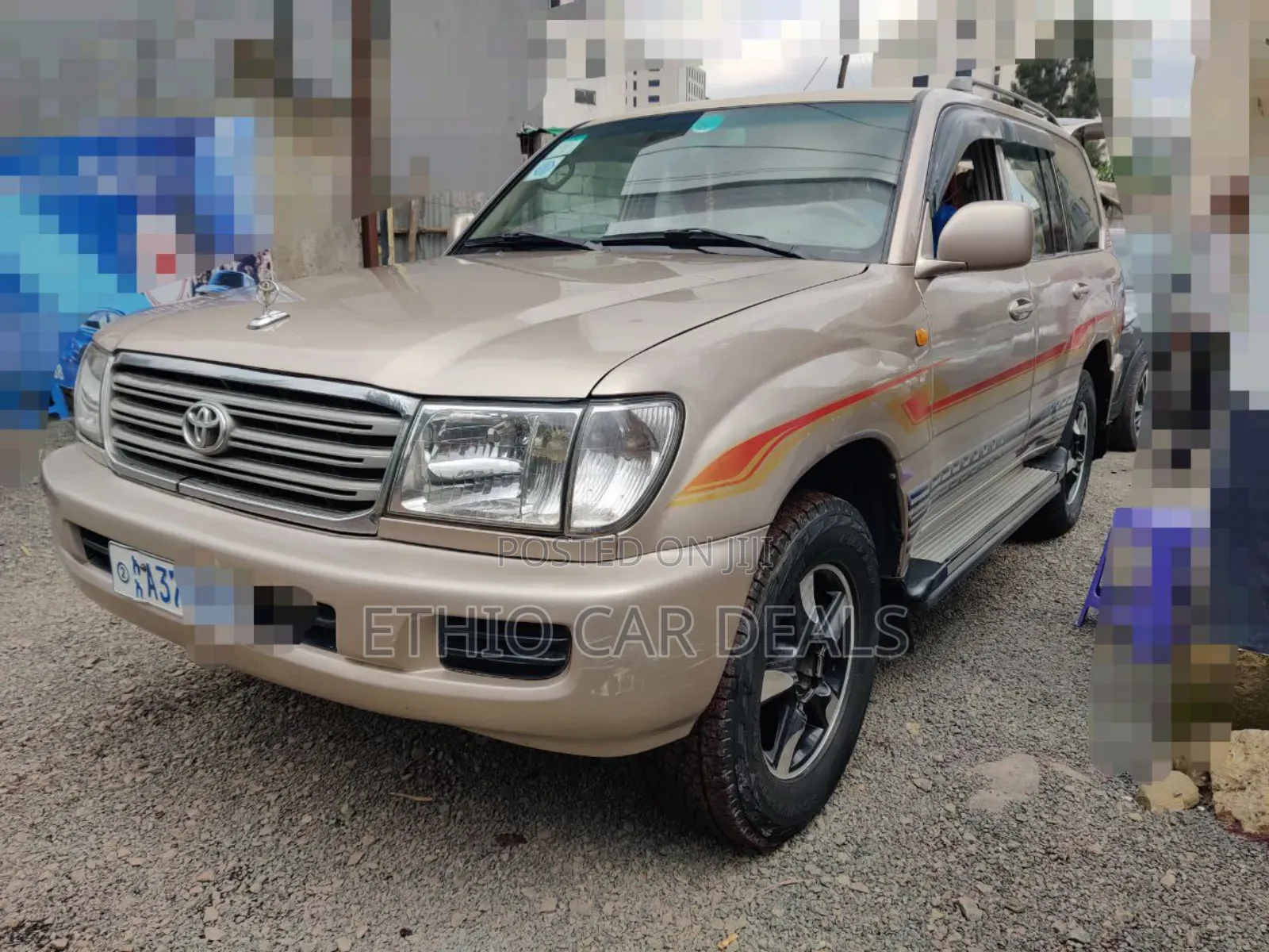Toyota Land Cruiser 2005 Gold