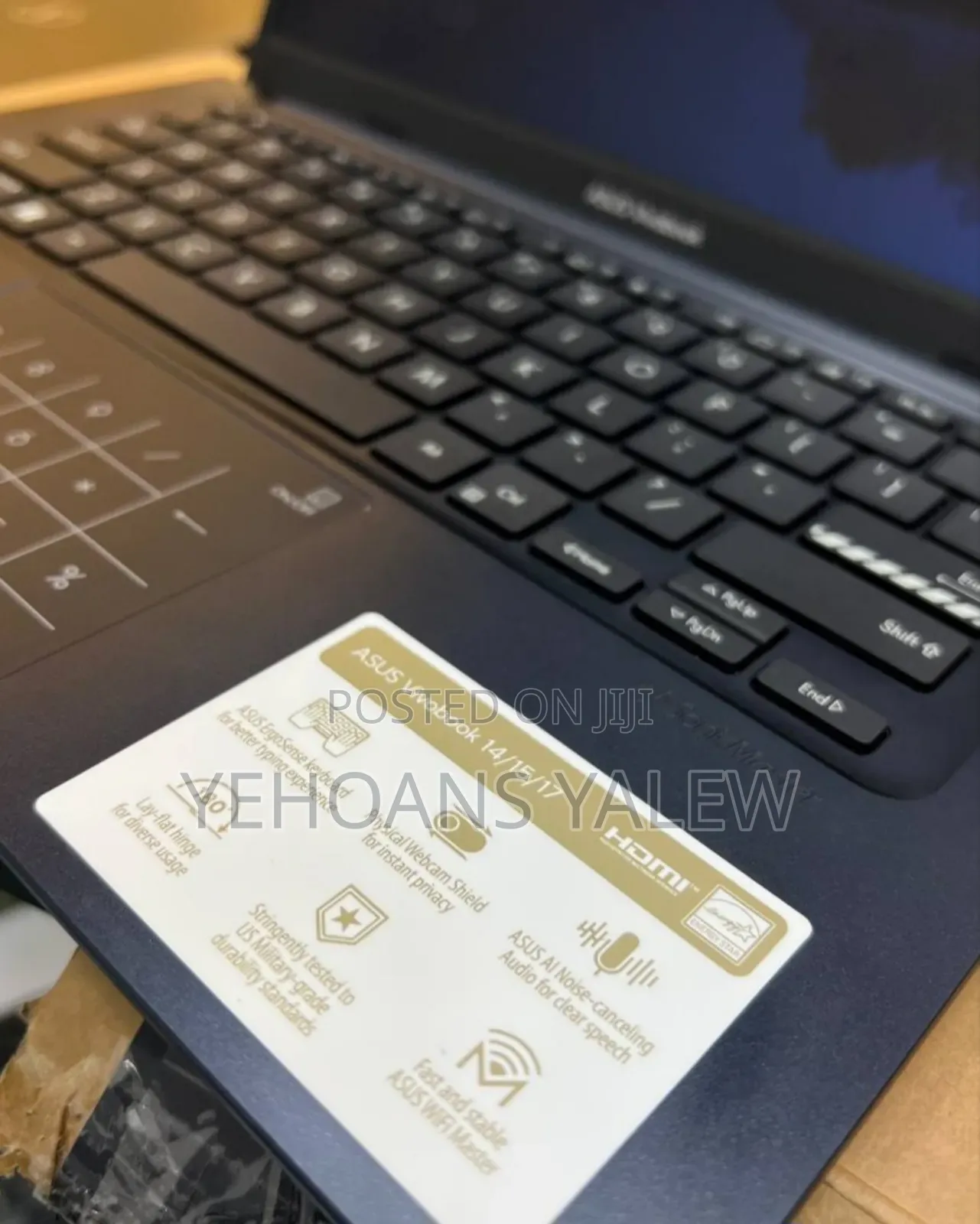 New Laptop Asus 16GB Intel Core I3 SSD 512GB