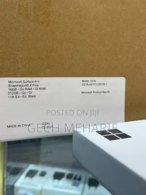 New Microsoft Surface Pro 16GB Qualcomm Snapdragon X Plus SSD 512GB