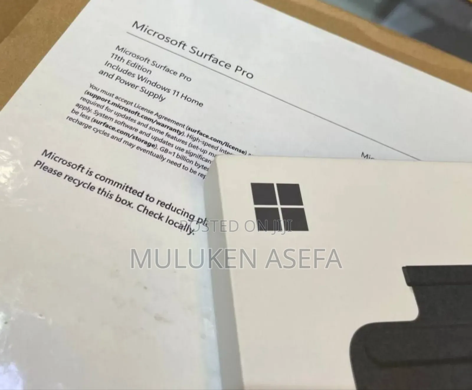 New Laptop Microsoft Surface Pro 16GB Intel Core M2 SSD 512GB