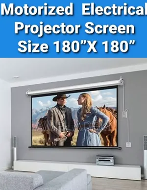 Photo - Motorized Projector Screen