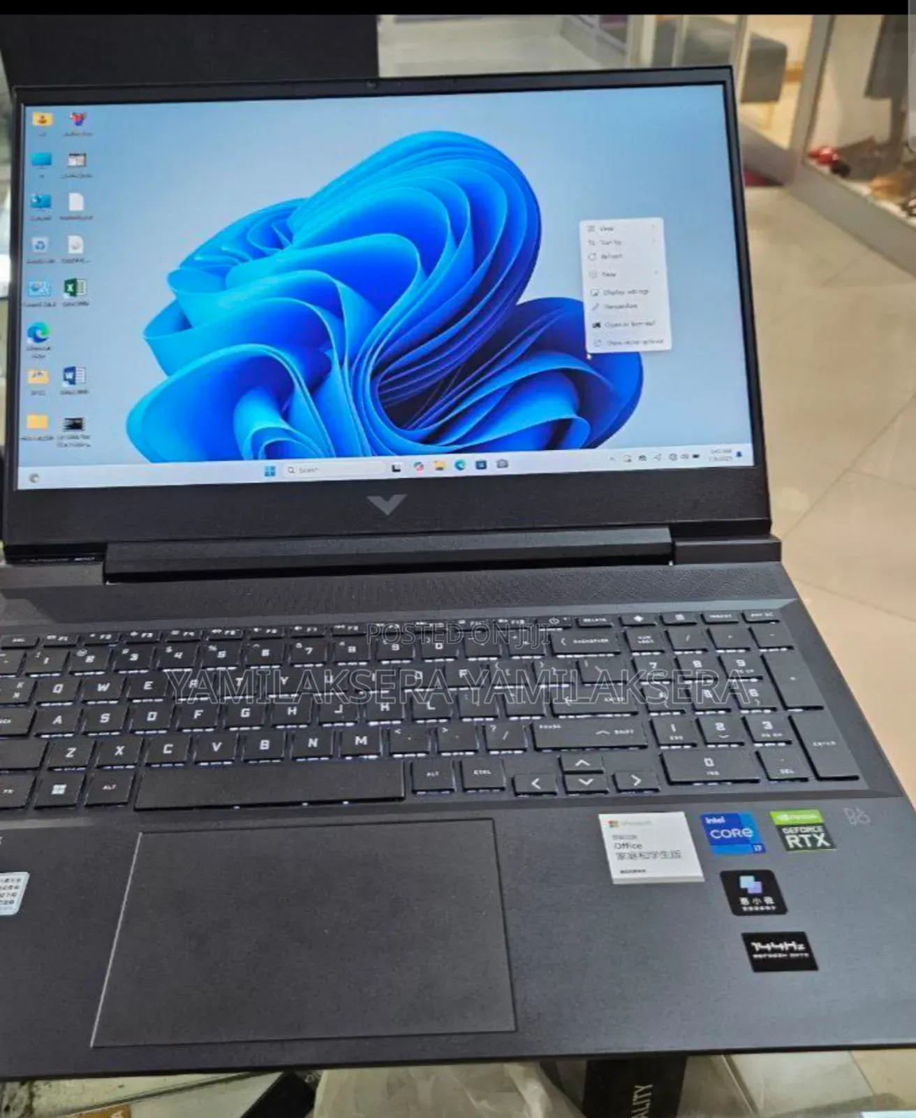 New Laptop HP Victus 16 16GB Intel Core i7 SSD 512GB