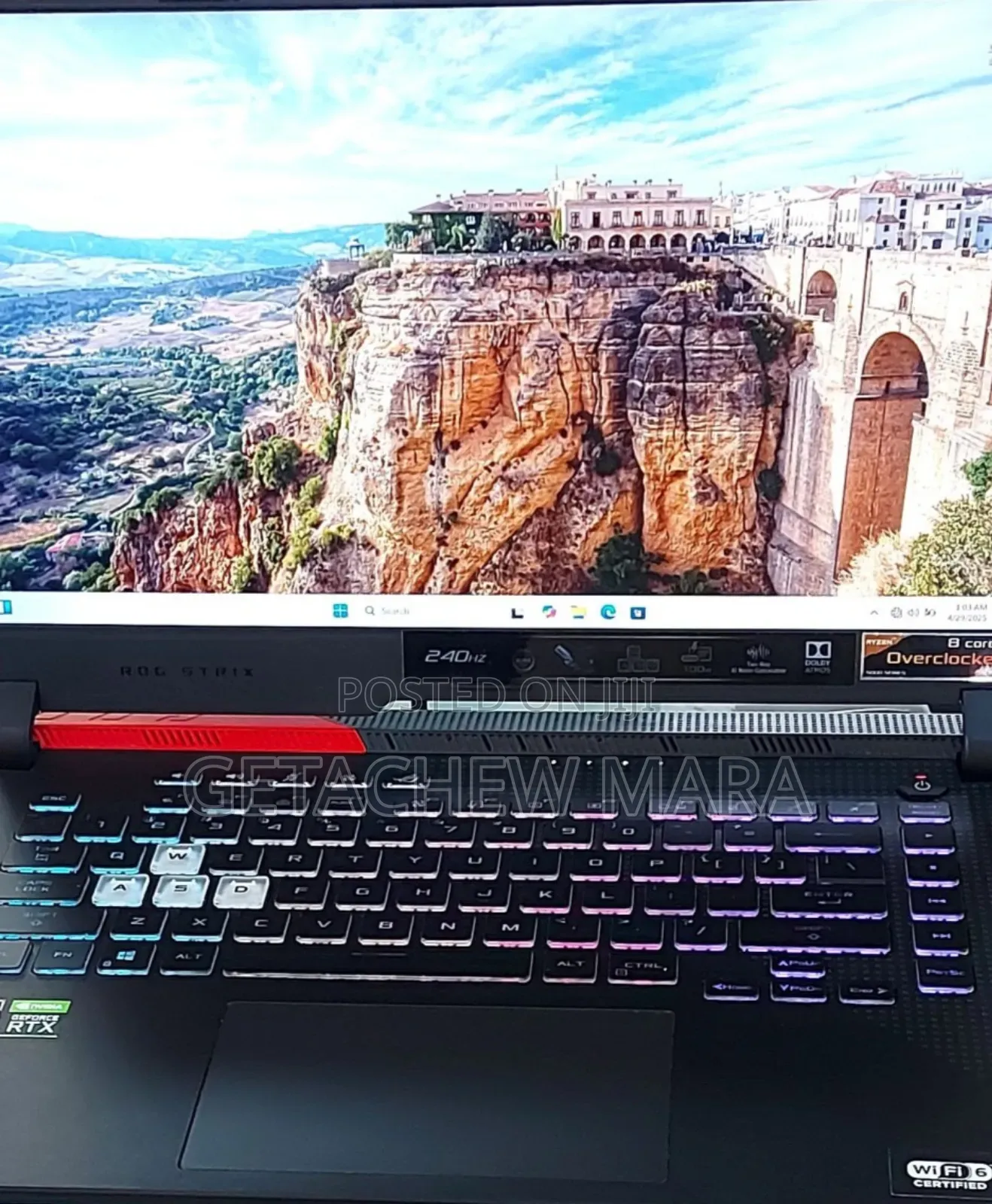 New Laptop Asus ROG Strix G15 16GB Intel Core I9 SSD 1T