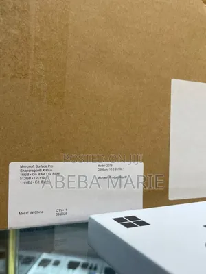 New Microsoft Surface Pro 16GB Qualcomm Snapdragon X Plus SSD 512GB