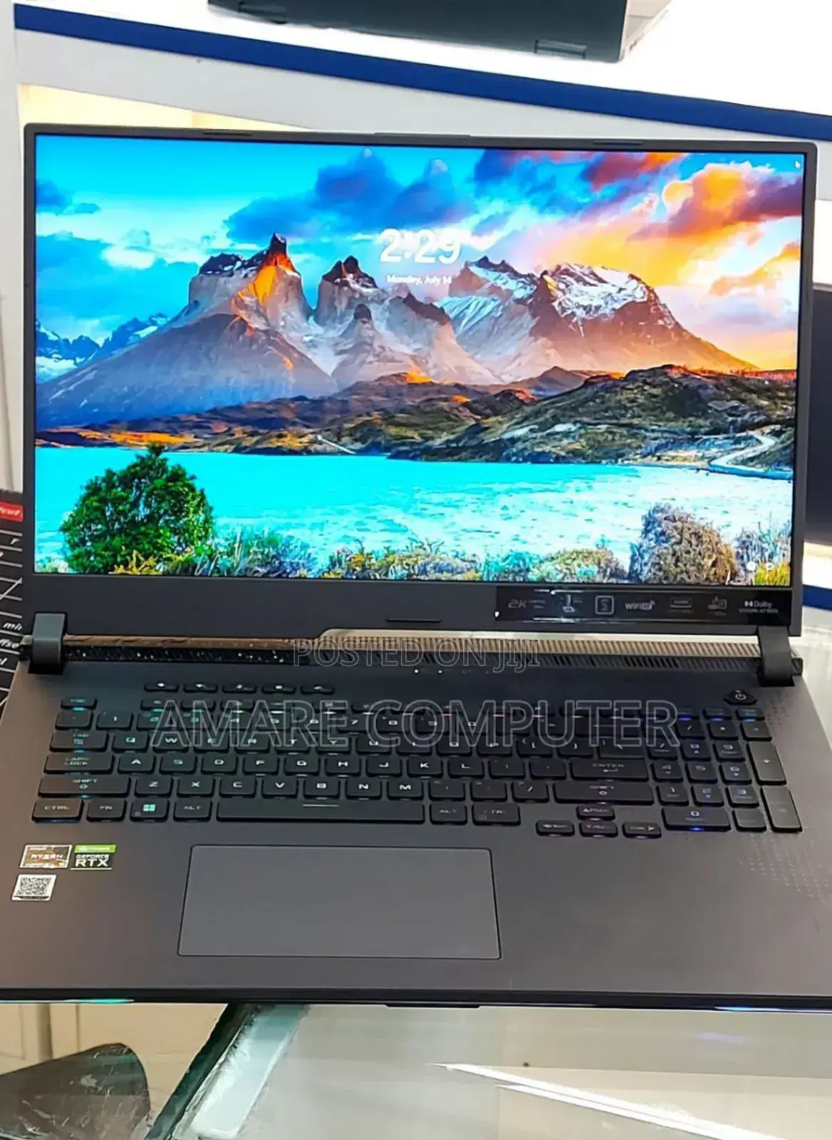 New Laptop Asus ROG Strix G16 G614 16GB AMD Ryzen 9 SSD 1T