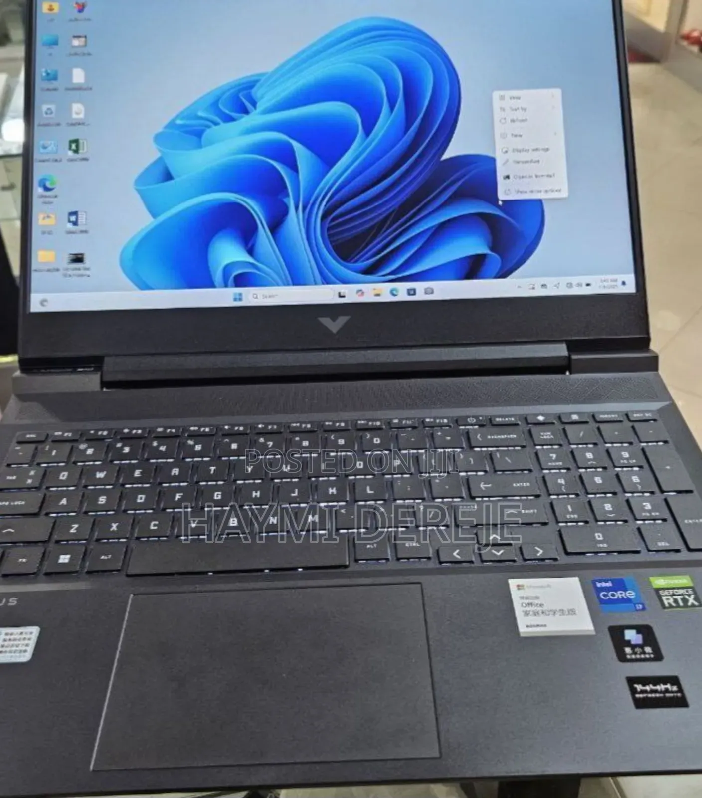 New Laptop HP Victus 15 16GB Intel Core I7 SSD 1T