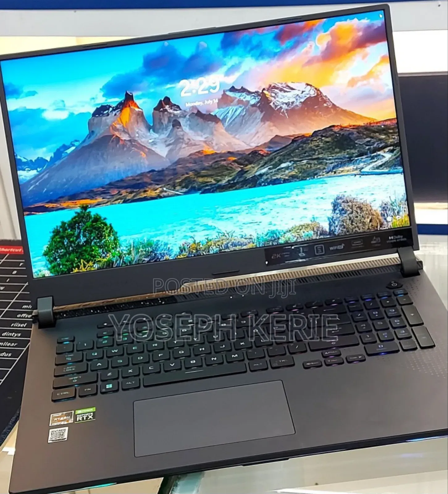 New Laptop Asus ROG Strix G16 G614 16GB AMD Ryzen 9 SSD 1T