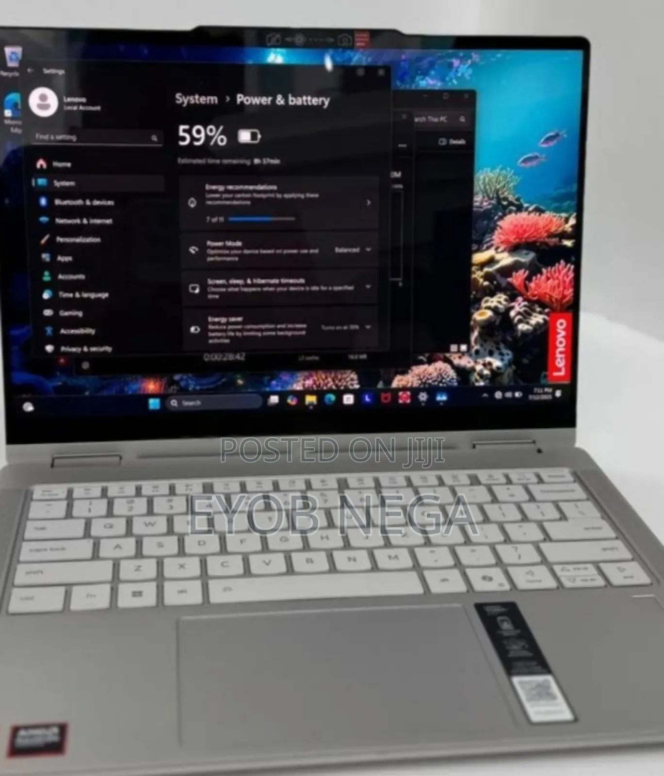 New Laptop Lenovo ThinkPad Yoga 16GB AMD Ryzen 7 SSD 1T