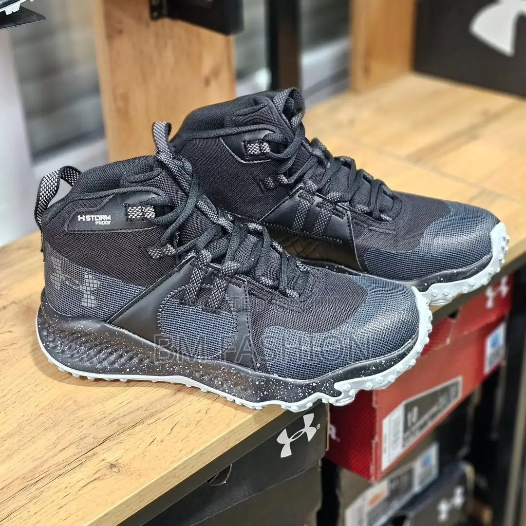 Under Armour Black Charged Mid High Waterproof