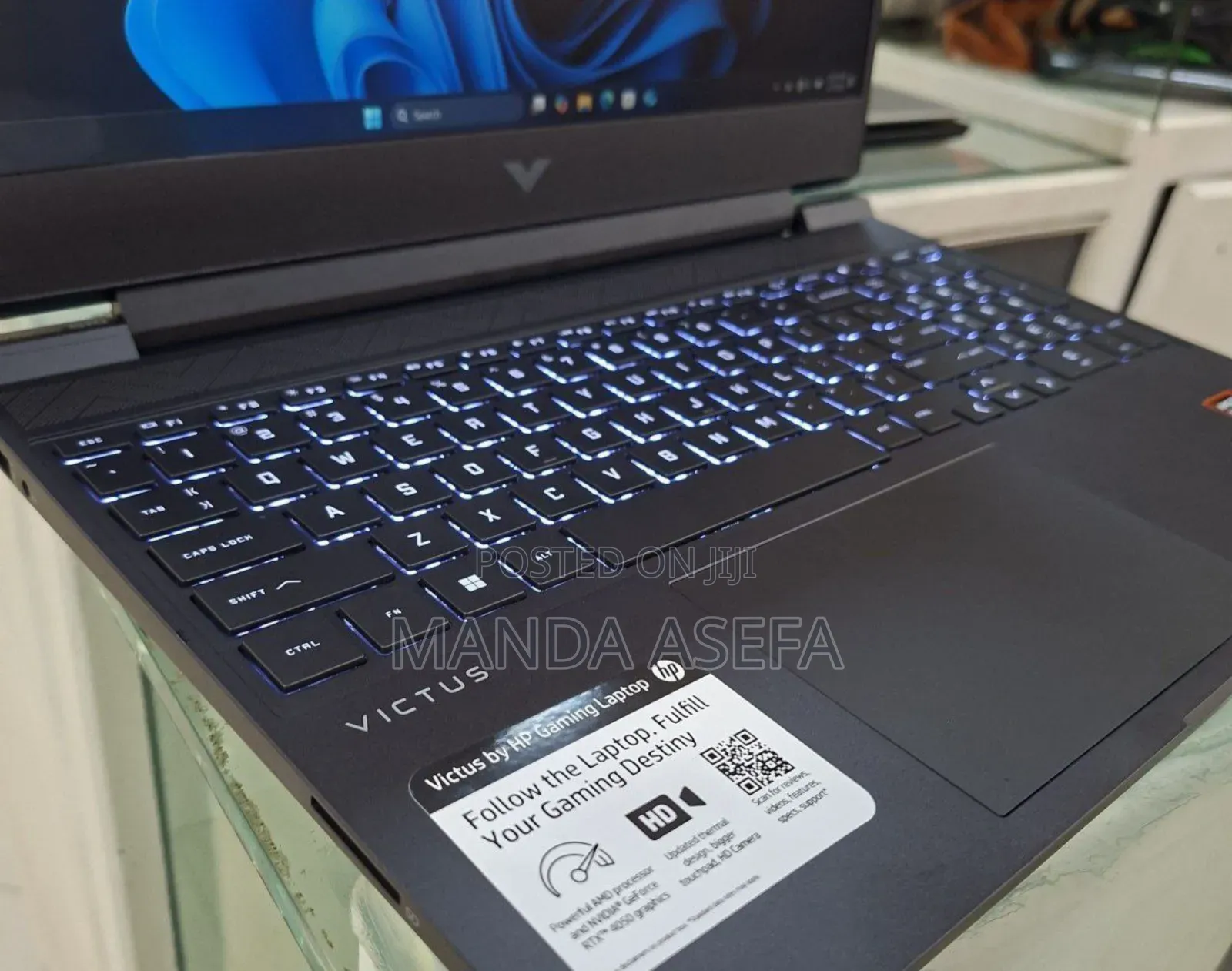 New Laptop HP Victus 15 16GB AMD Ryzen 5 SSD 512GB