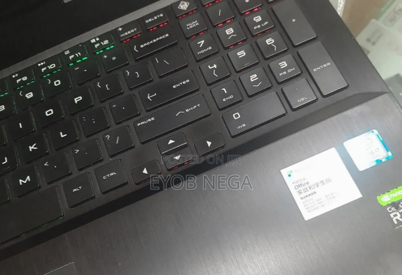 New Laptop HP Omen 17 16GB Intel Core I7 SSD 1T