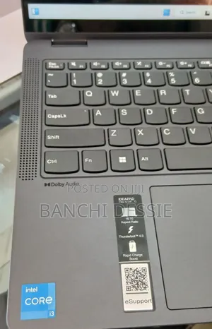 New Laptop Lenovo 8GB Intel Core I3 SSD 256GB