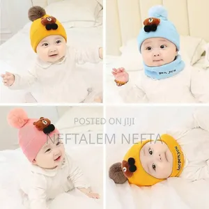 Photo - ከፍተኛ ጥራት ያለው የህፃን ልጅ (ኮፍያ እና እስካር ያለው ) 100% Cotton