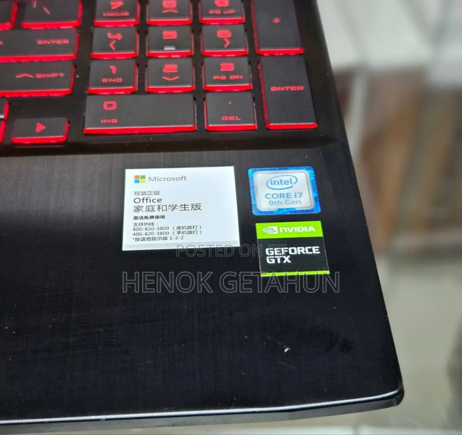 New Laptop HP Omen X 16GB Intel Core I7 SSD 512GB