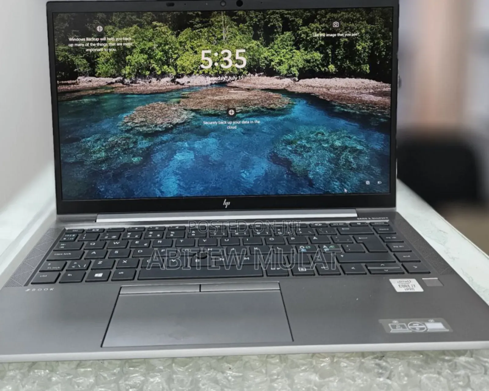 New Laptop HP Zbook Studio G7 16GB Intel Core I7 SSD 512GB