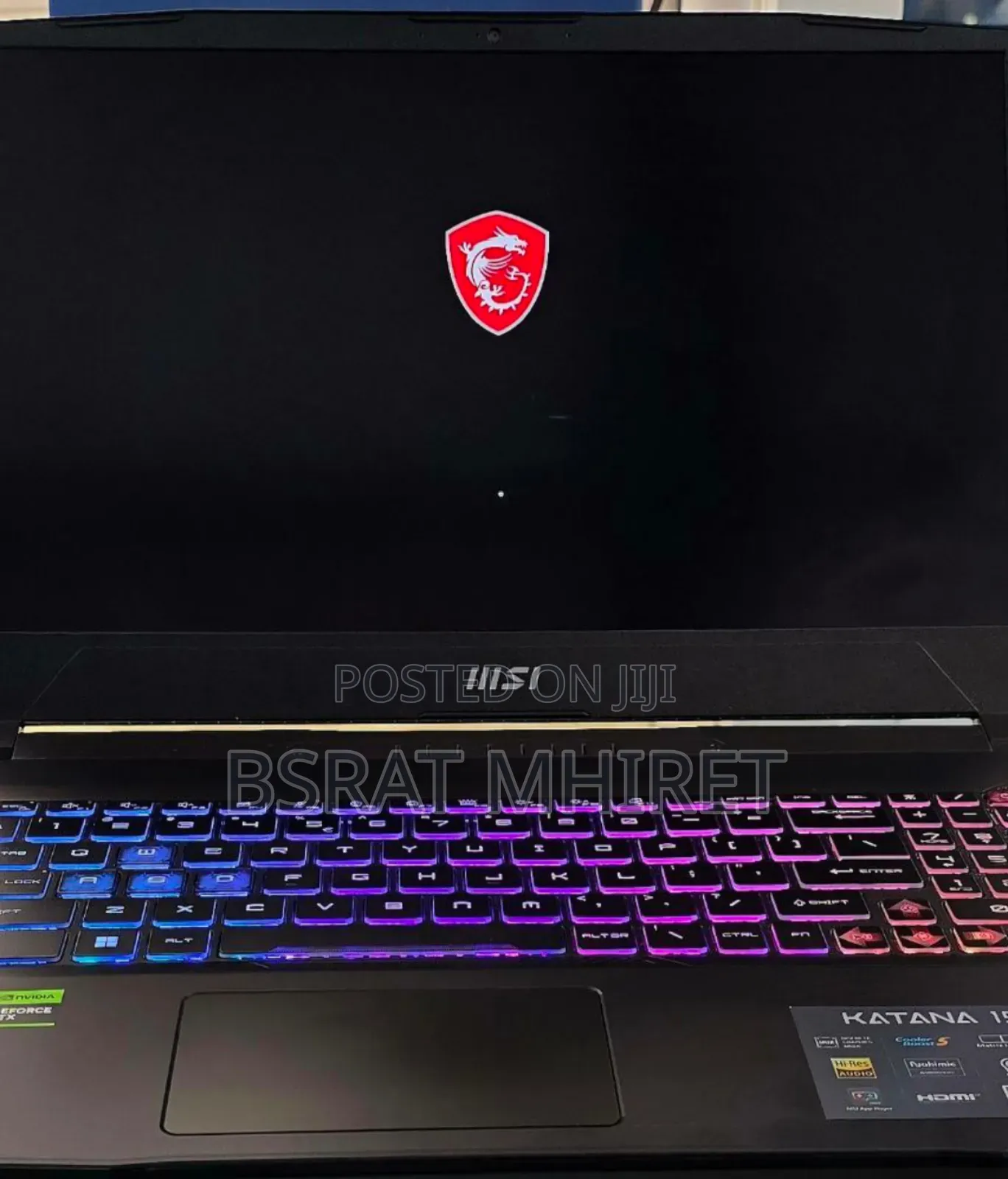 New Laptop MSI Katana 15 16GB Intel Core I7 SSD 512GB