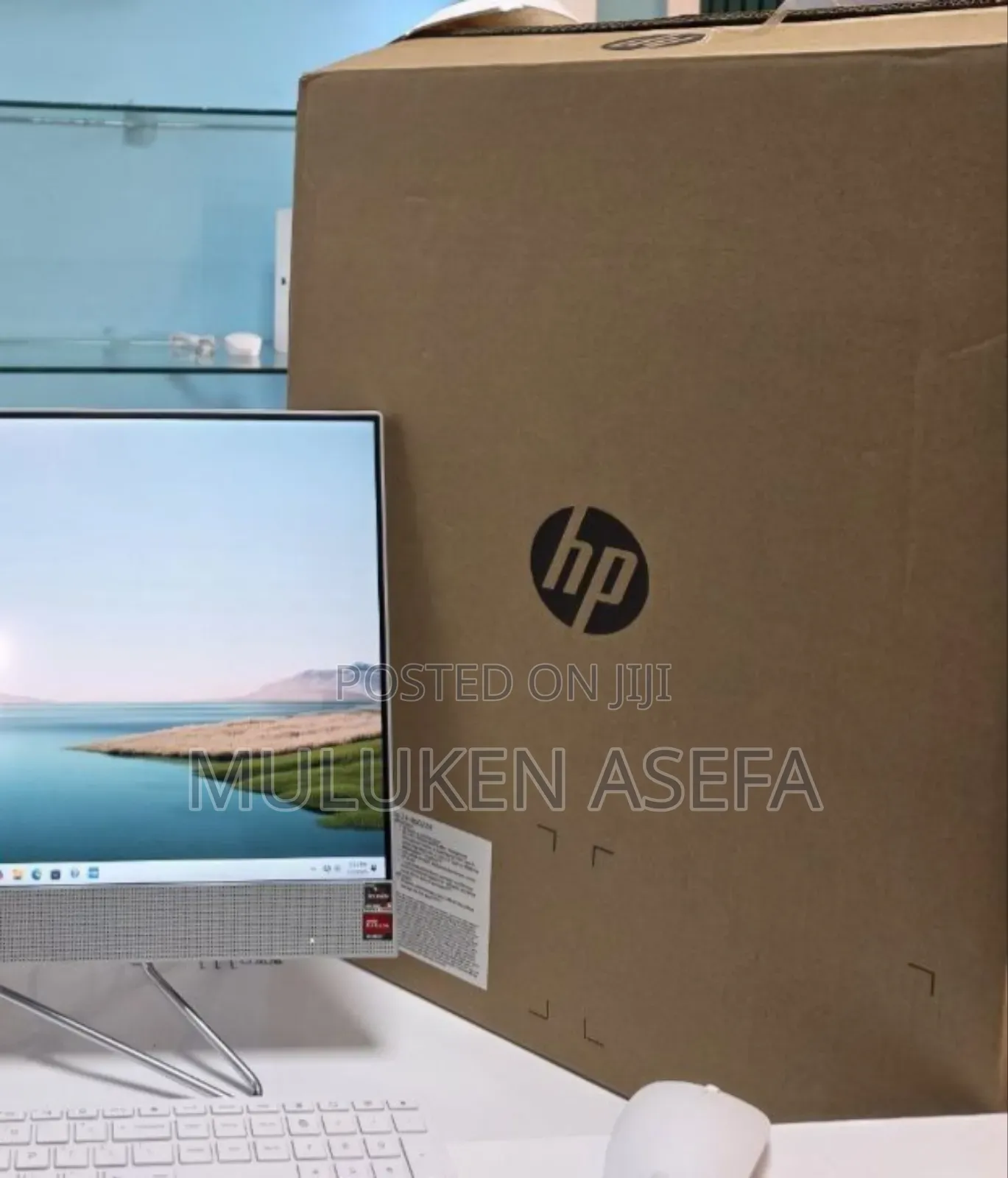 New Desktop Computer HP 290 G9 All-in-One 16GB AMD Ryzen 5 SSD 512GB