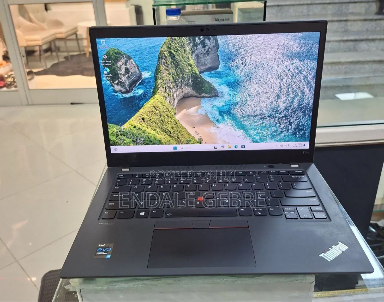 New Laptop Lenovo Thinkpad T14s Gen 2 16GB Intel Core I5 SSD 512GB