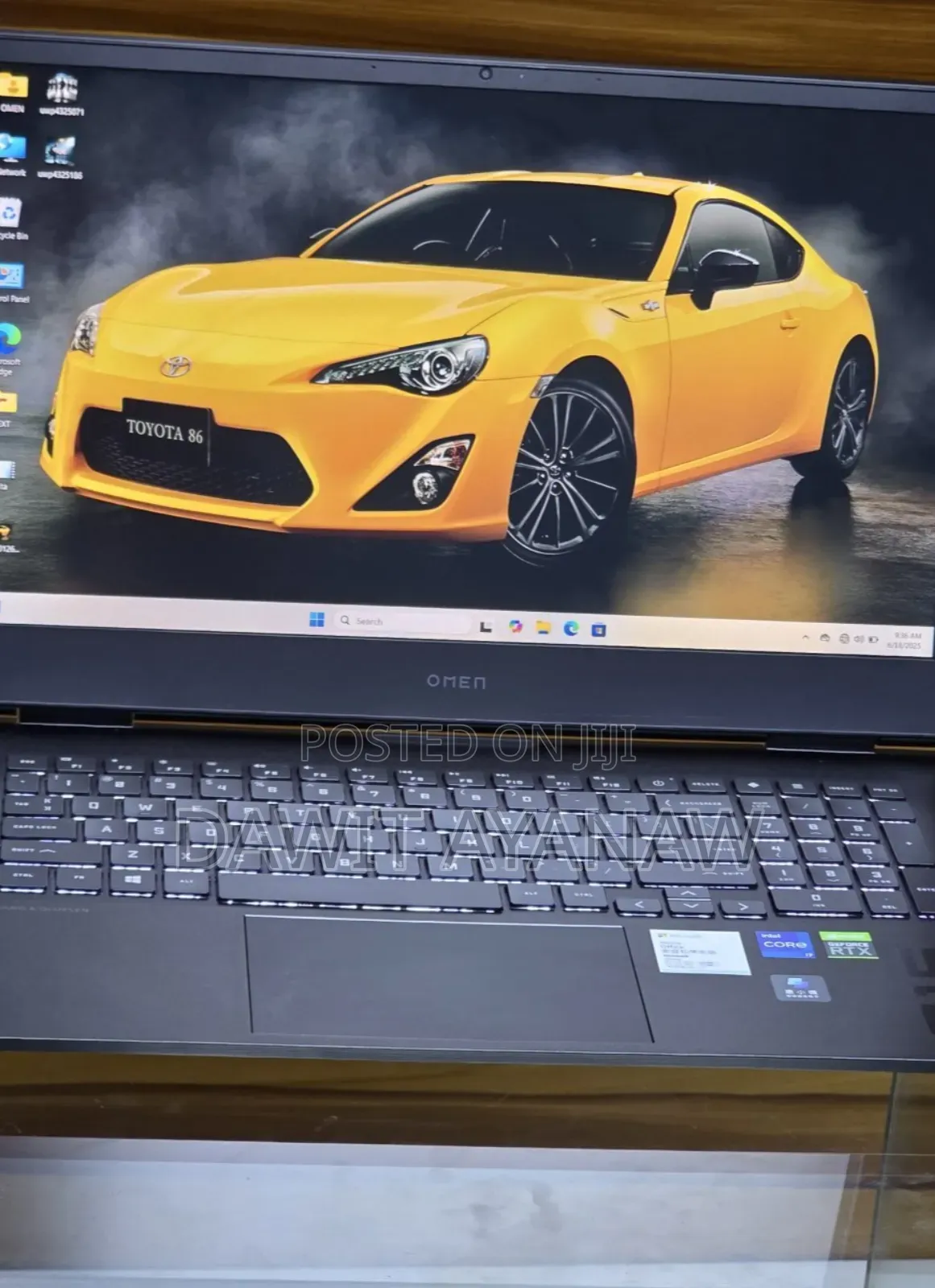 New Laptop HP Omen 15 16GB Intel Core I7 SSD 512GB