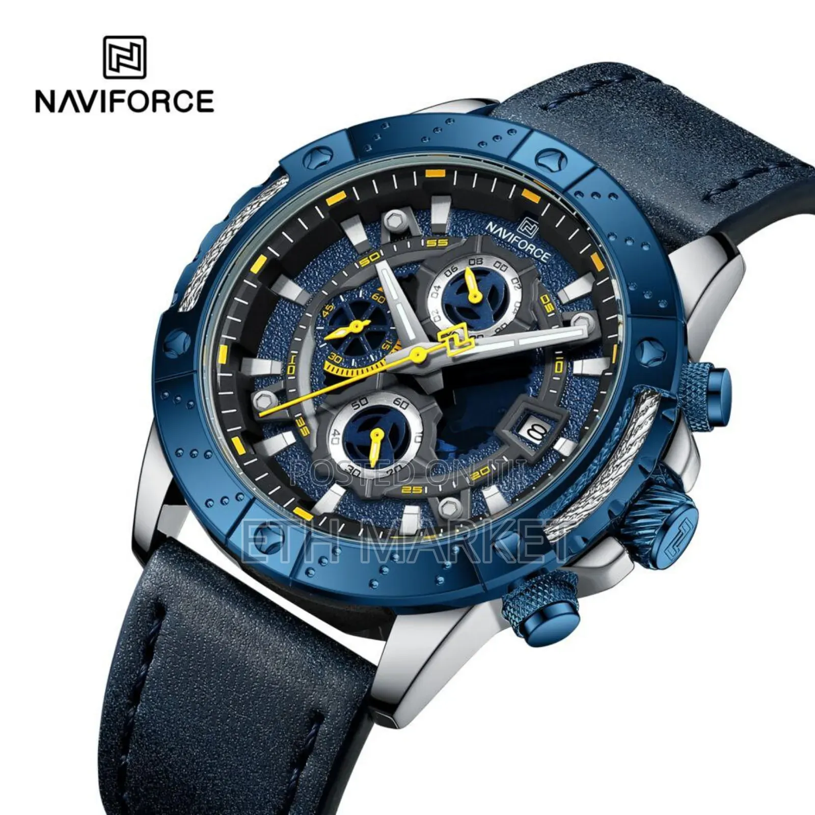 Naviforce Men's Watch - High Quality Quartz Chronograph