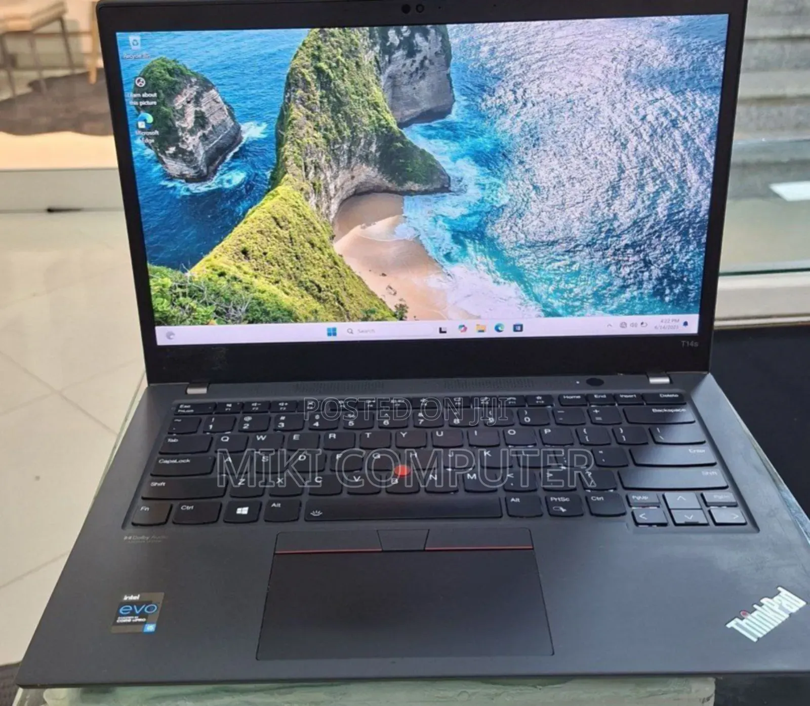New Laptop Lenovo ThinkPad T14 16GB Intel Core I5 SSD 512GB