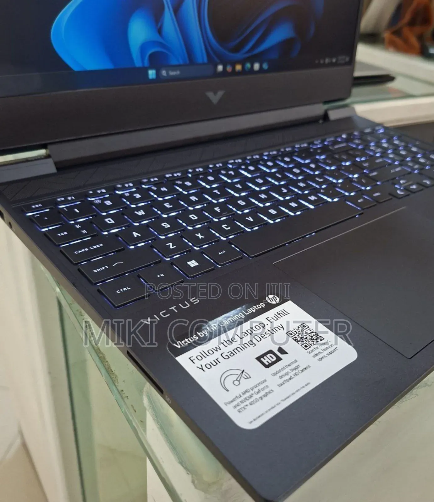 New Laptop HP Victus 15 16GB AMD Ryzen 5 SSD 512GB