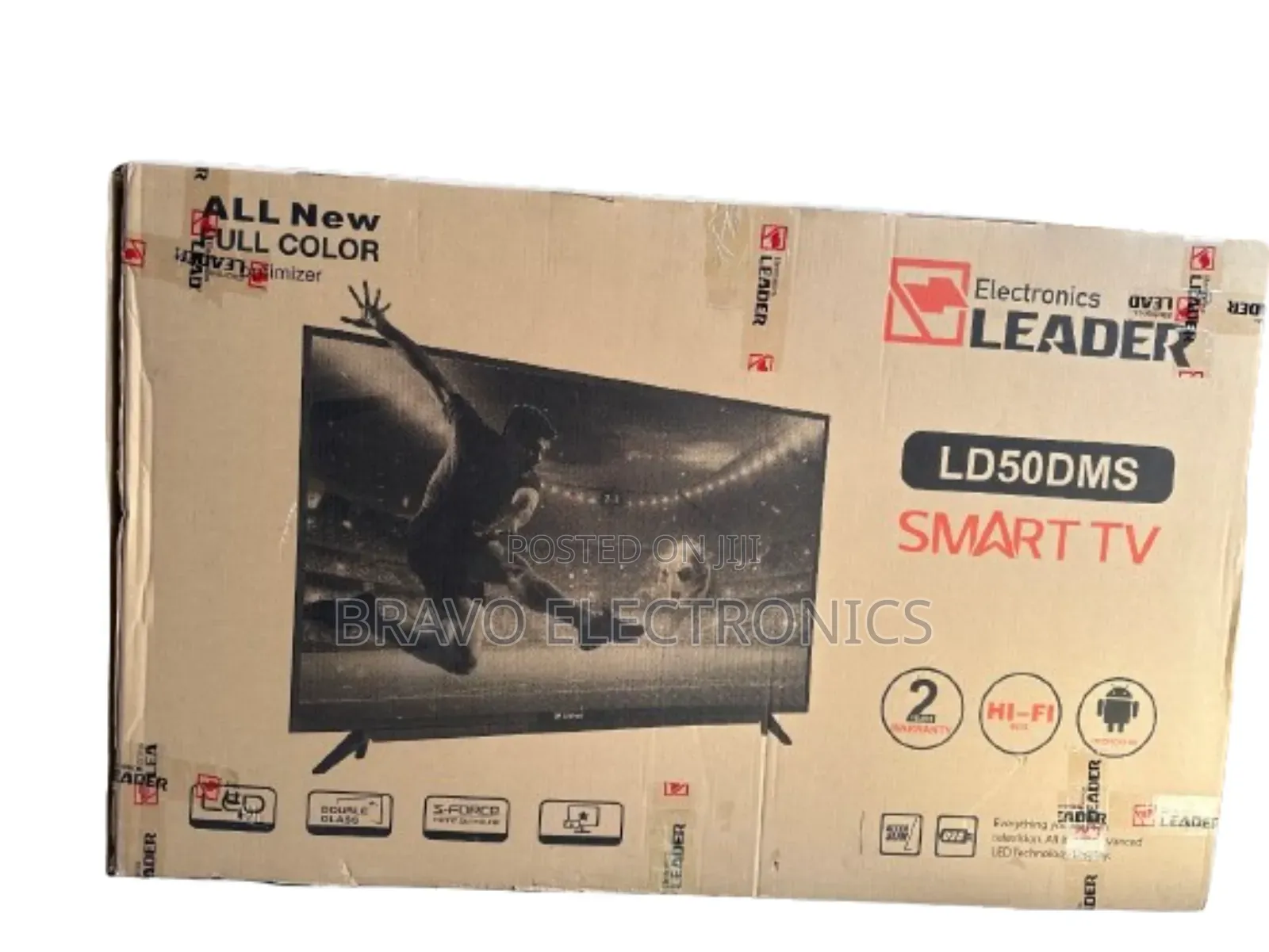 Leader 50" Smart Tv –Ultra Clear Picture, Ultra Slim Design!