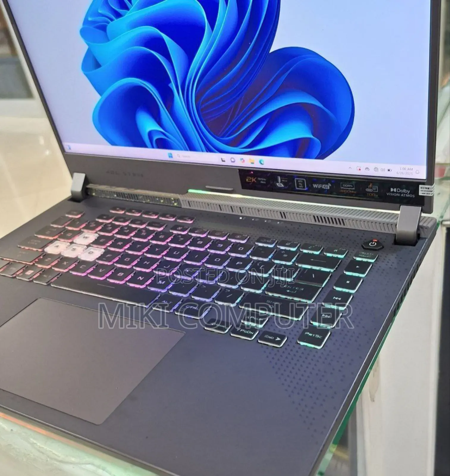 New Laptop Asus ROG Strix G15 16GB AMD Ryzen 9 SSD 1T