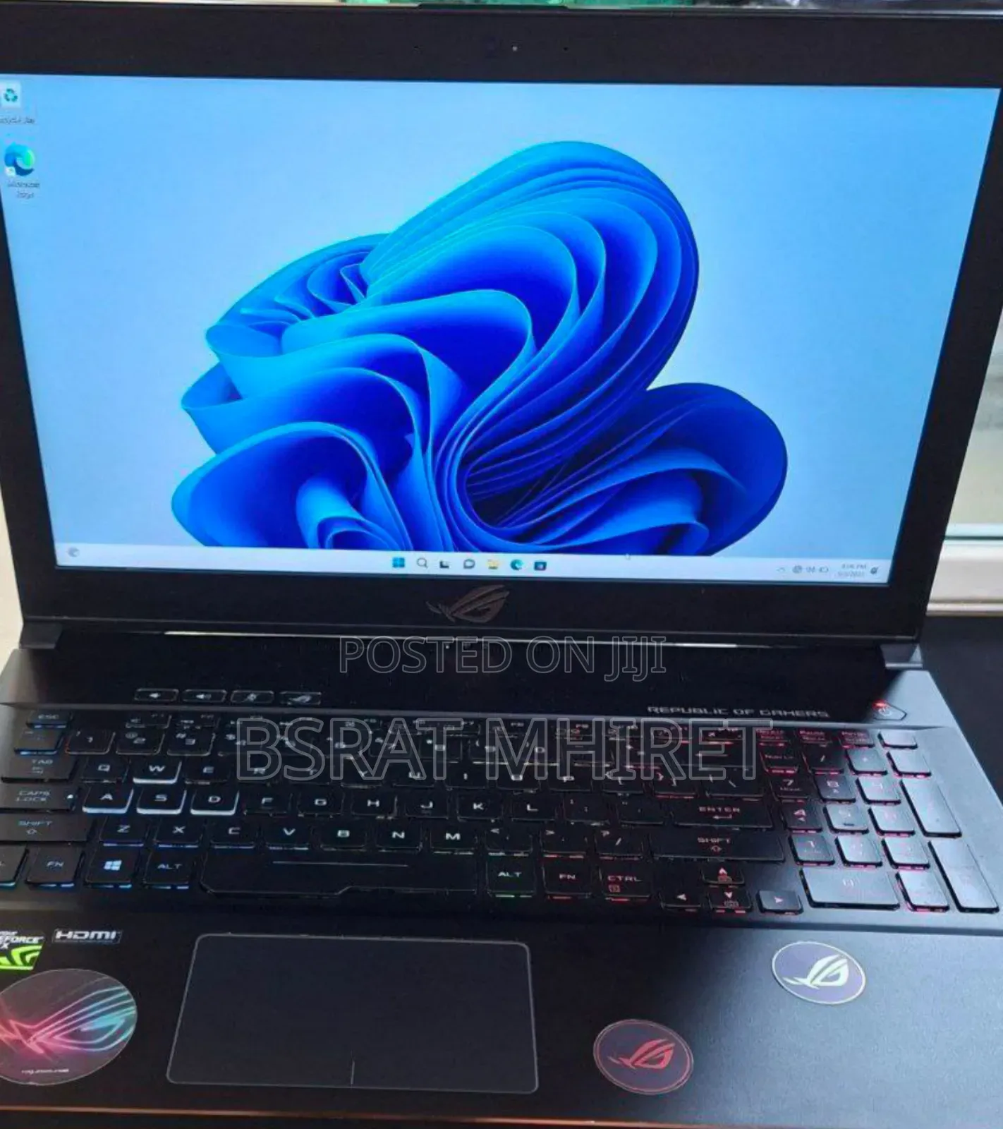 New Laptop Asus ROG Zephyrus G15 16GB Intel Core I7 HDD+SSD 1T