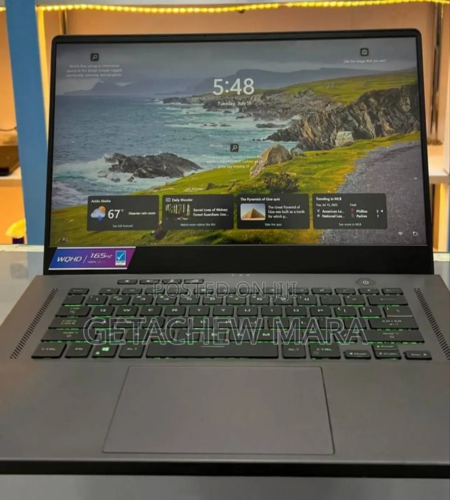 New Laptop Asus ROG Strix G15 16GB AMD Ryzen 7 SSD 1T