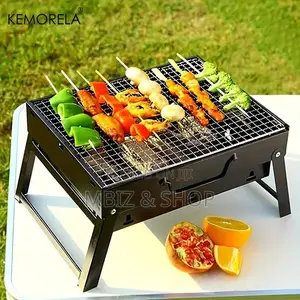 Photo - Portable Charcoal BBQ Grill