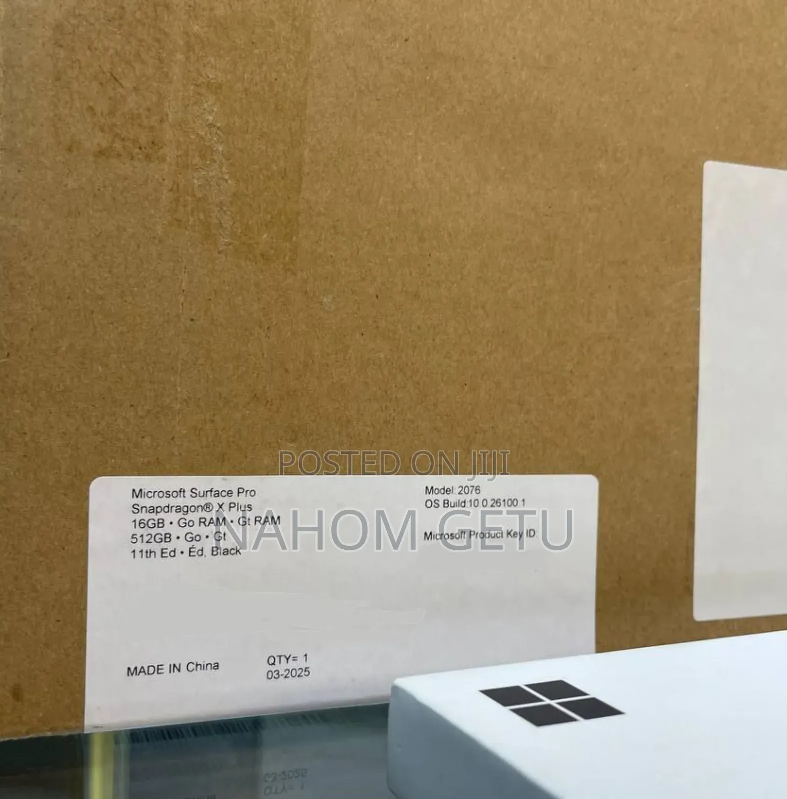 New Laptop Microsoft Surface 16GB Intel Core I7 SSD 512GB