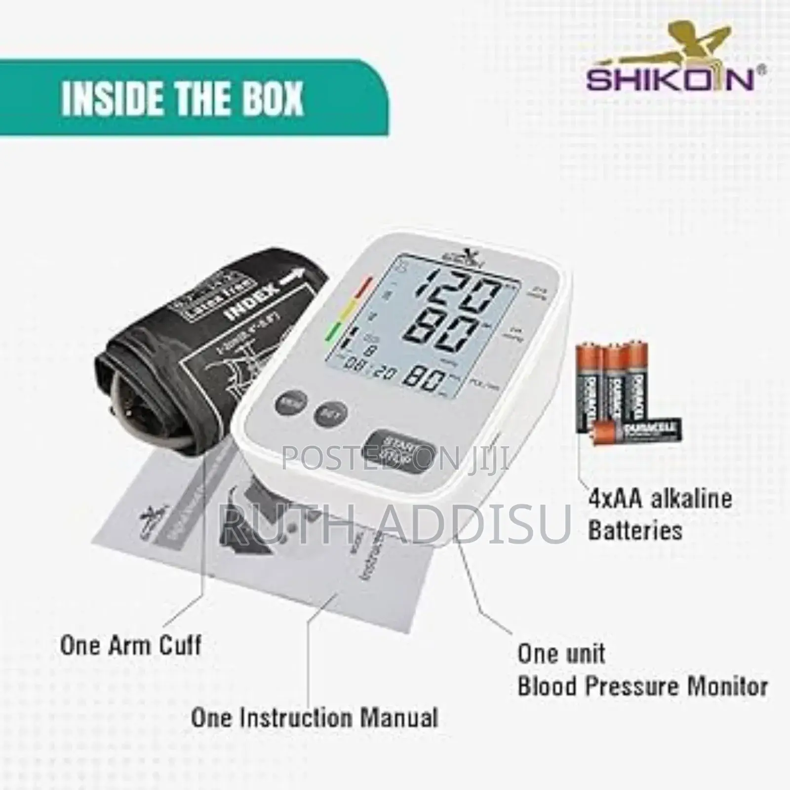Digital Blood Pressuer Monitor靠攏medical Bp Monitor