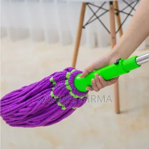 Hand Free Microfiber Twist Mop
