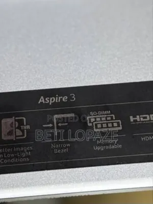 New Laptop Acer Aspire 3 8GB Intel Core I5 SSD 512GB