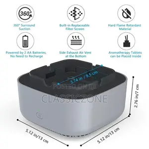 Smokeless Ashtray With Air Purifier
