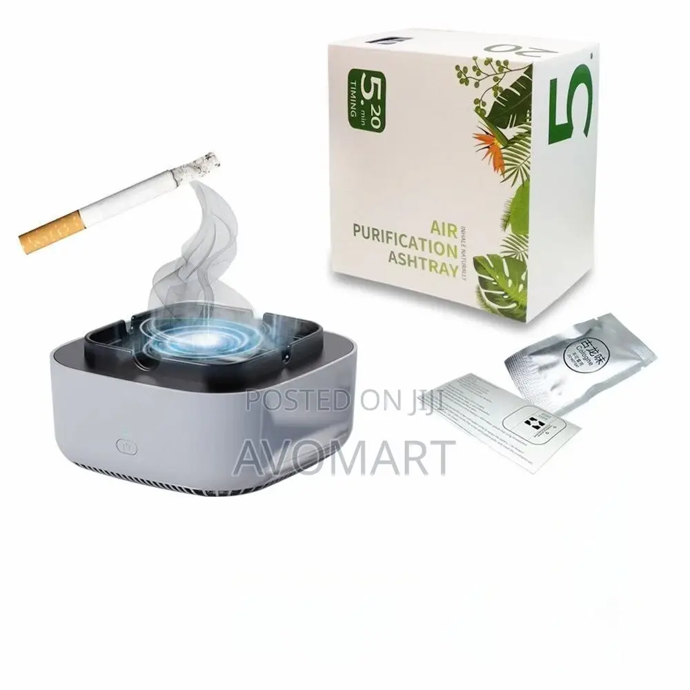 Smokeless Ashtray With Air Purifier