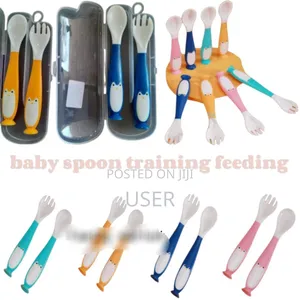 Photo - 2 Pic Baby Spoon Training Feeding