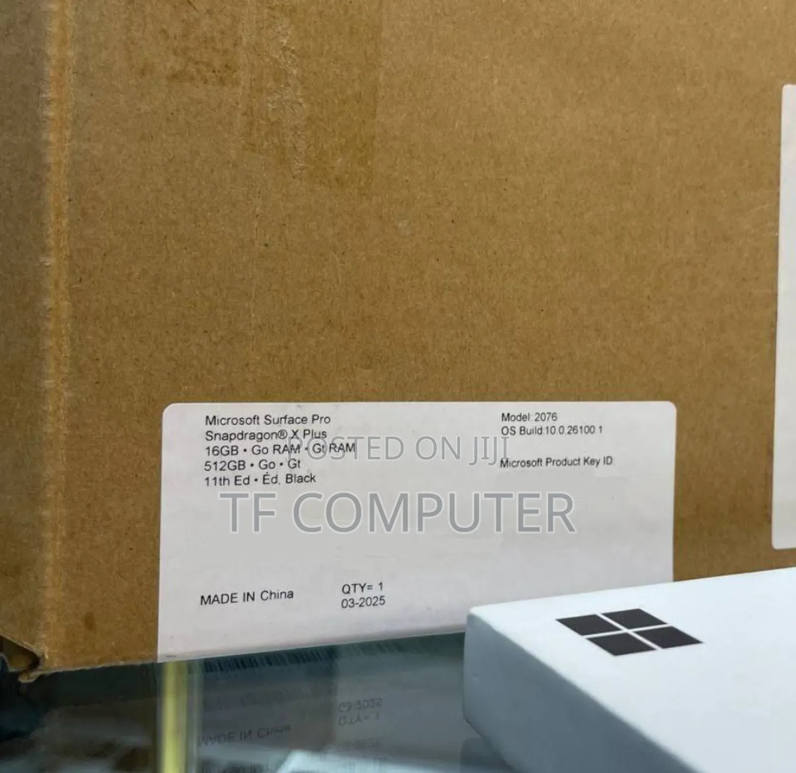 New Microsoft Surface Pro 11th Edition, a Copilot+ PC 16GB SSD 512GB