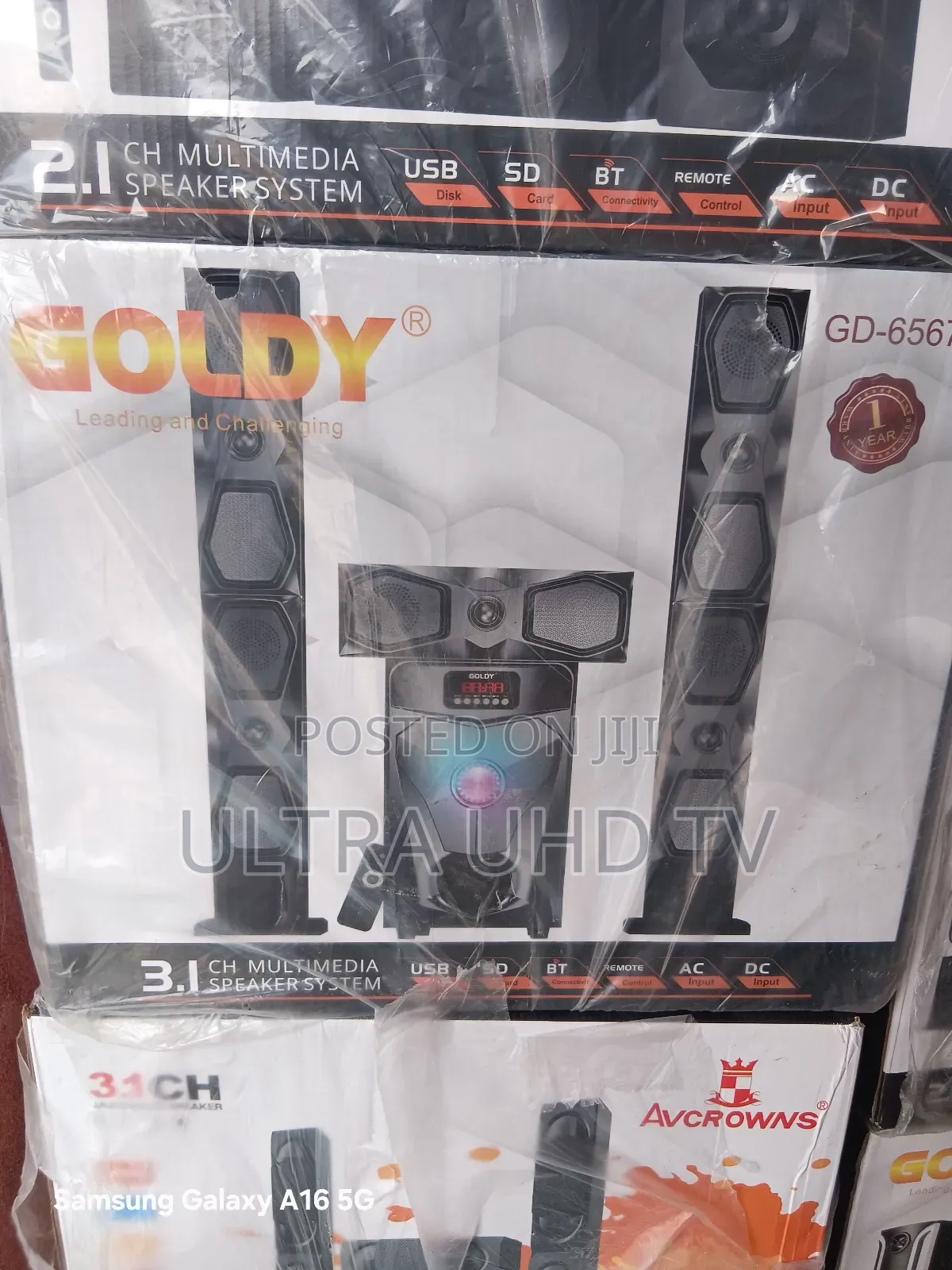 Goldy Speaker