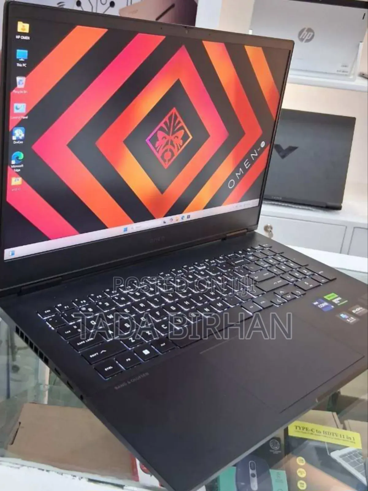 New Laptop HP Omen 17 16GB Intel Core I9 SSD 1T