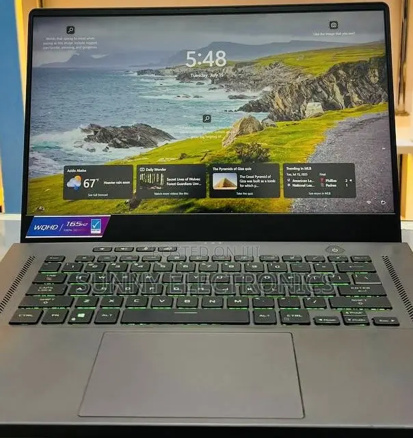 New Laptop Asus ROG Zephyrus G15 16GB AMD Ryzen 9 SSD 1T